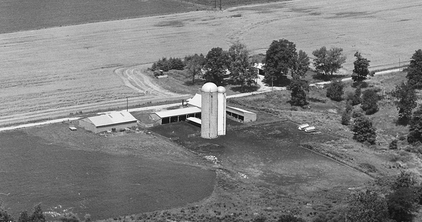 Vintage Aerial photo from 1979 in Parke County, IN