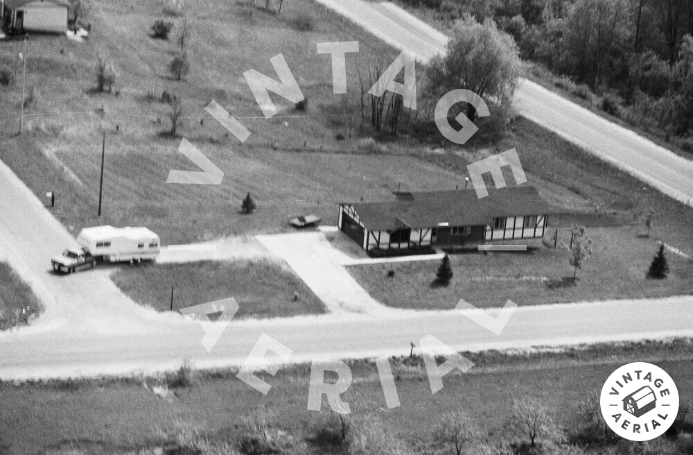 Vintage Aerial Michigan Grand Traverse County 1980 80AGT11