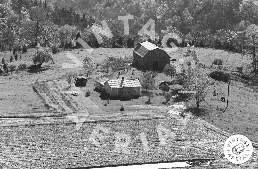 Vintage Aerial Kentucky Trimble County 1978 12MTR30