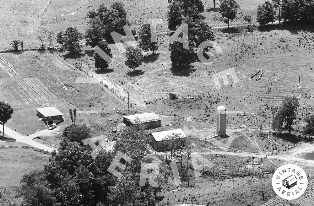Vintage Aerial Kentucky Taylor County 1979 7OTA22