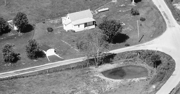 Vintage Aerial photo from 1986 in Madison County, KY