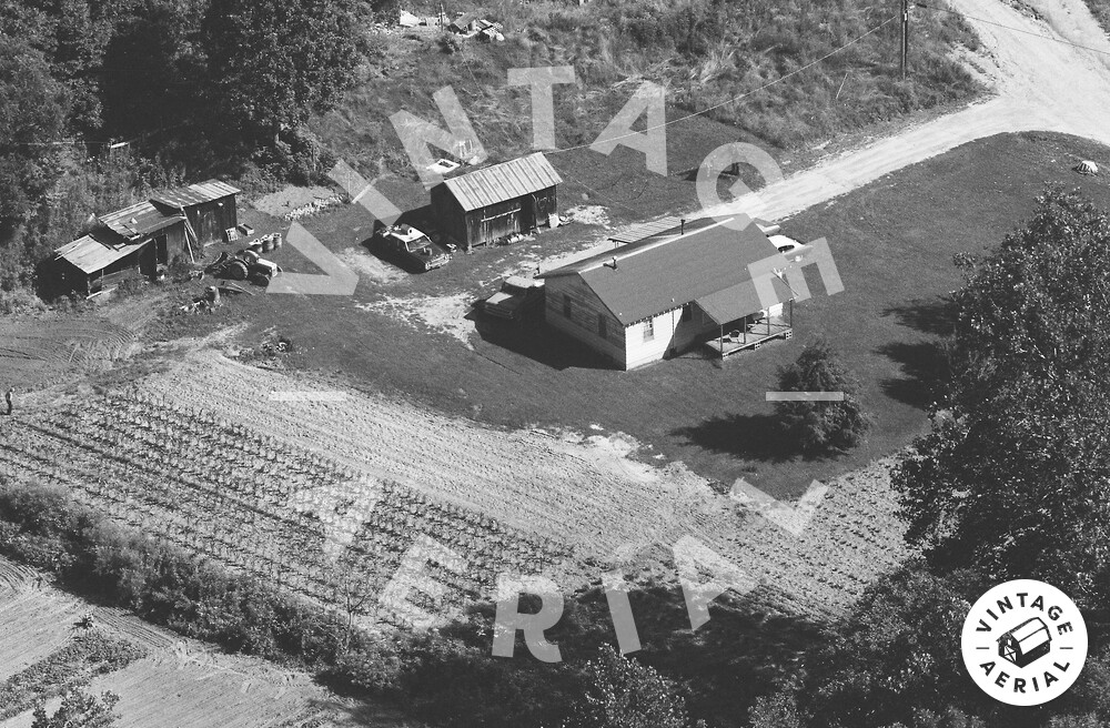 Vintage Aerial Kentucky Martin County 1984 32LMR29