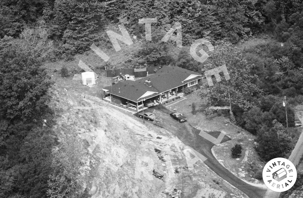 Vintage Aerial Kentucky Martin County 1984 23LMR33