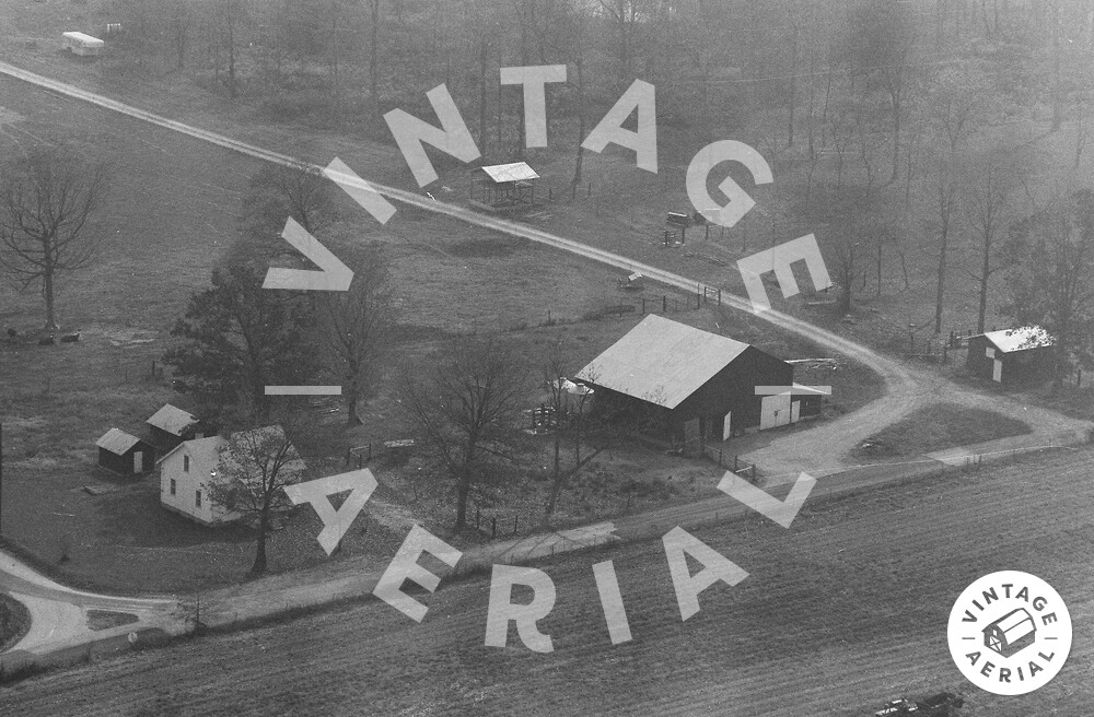 Vintage Aerial Kentucky Larue County 1978 17MLR10