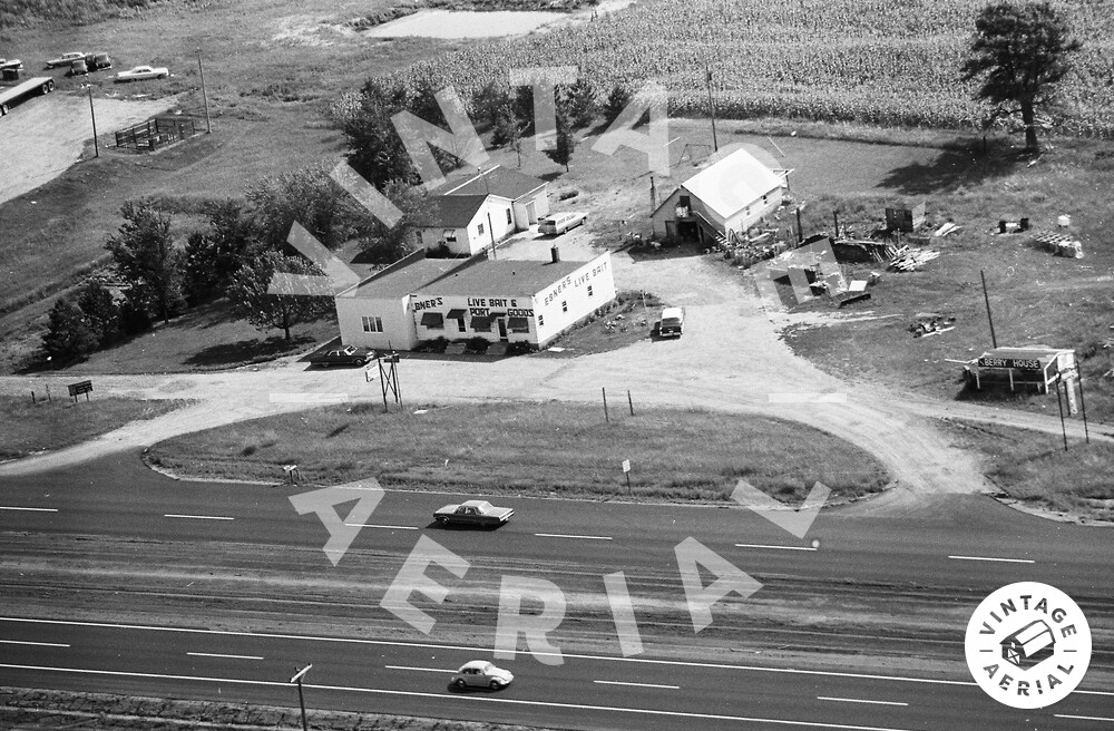 Vintage Aerial Minnesota Sherburne County 1969 1JSH10