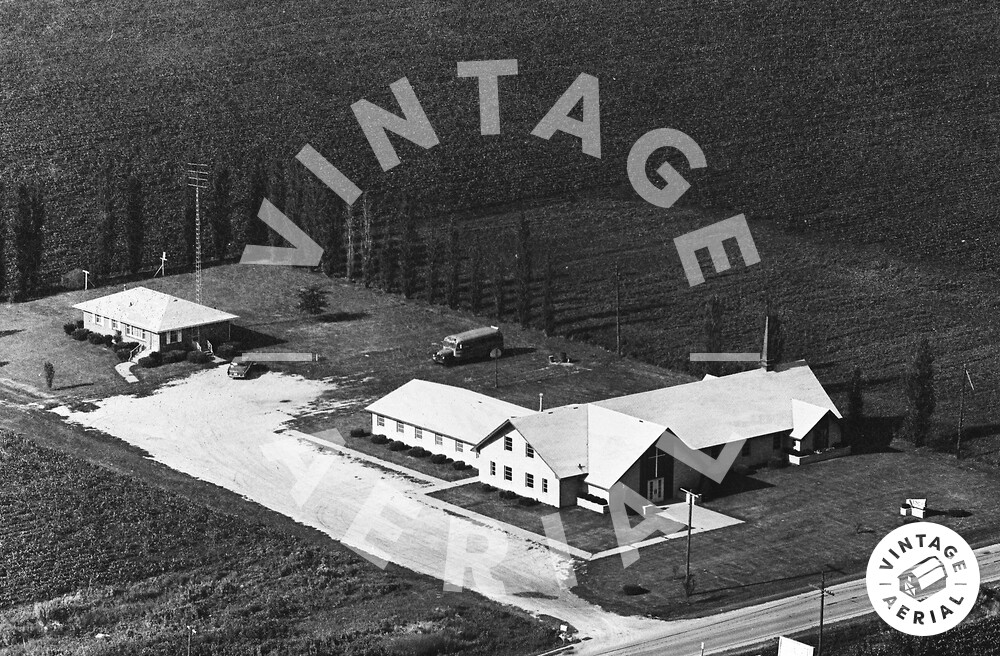 Vintage Aerial Illinois LaSalle County 1965 98BLS32