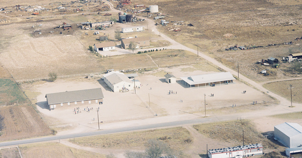 Vintage Aerial photo from 1995 in Gaines County, TX