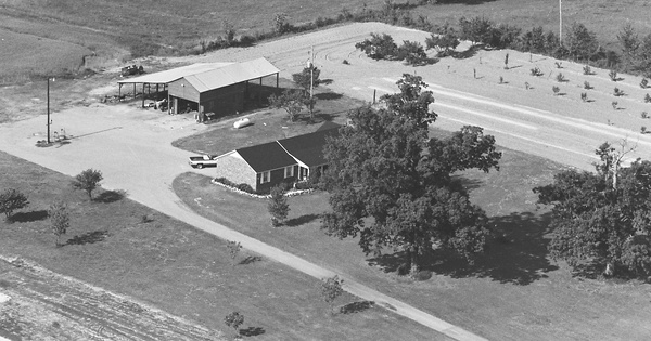 Vintage Aerial photo from 1988 in Shelby County, TN