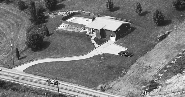 Vintage Aerial photo from -1986 in Washington County, PA