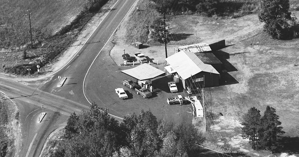 Vintage Aerial photo from 1987 in Union County, NC