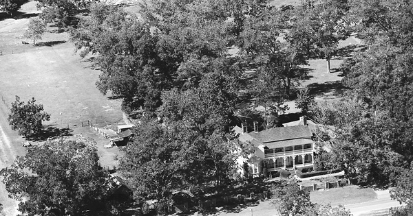 Vintage Aerial photo from 1999 in Bulloch County, GA