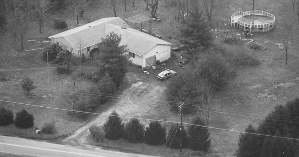 Vintage Aerial photo from 1992 in Gloucester County, NJ