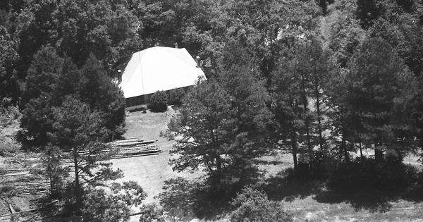 Vintage Aerial photo from 1995 in Calhoun County, MS