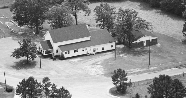 Vintage Aerial photo from 1987 in Jefferson Davis County, MS
