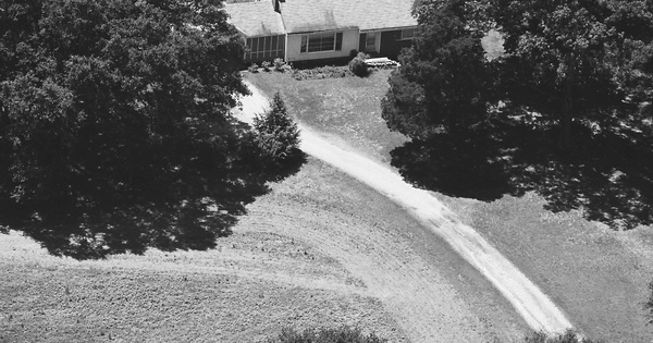 Vintage Aerial photo from 1990 in Itawamba County, MS