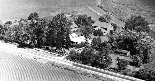 Vintage Aerial photo from 1965 in Grundy County, IL