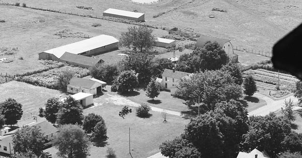 Vintage Aerial photo from 1979 in Newton County, MO