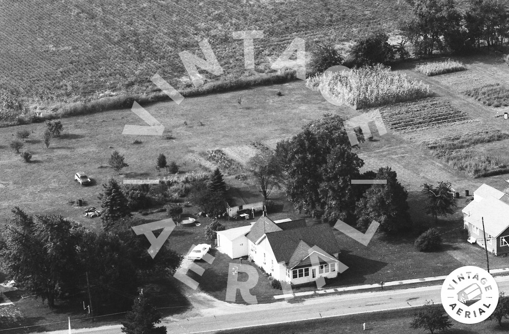 Vintage Aerial Indiana Clinton County 1983 30XCI22