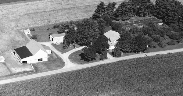 Vintage Aerial photo from 2000 in Elkhart County, IN