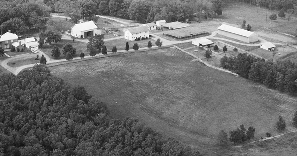 Vintage Aerial photo from 1982 in Shenandoah County, VA