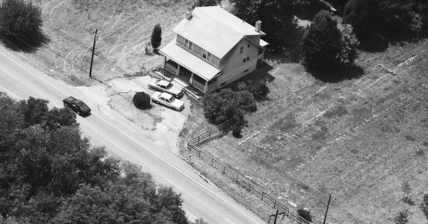 Vintage Aerial photo from 1988 in Clermont County, OH