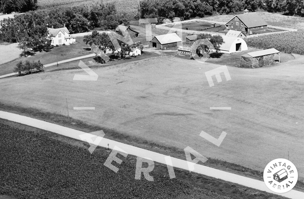 Vintage Aerial Minnesota Swift County 1968 6CSW20