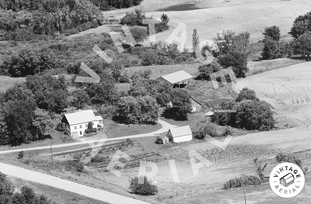 Vintage Aerial Minnesota Stearns County 1980 119JST24