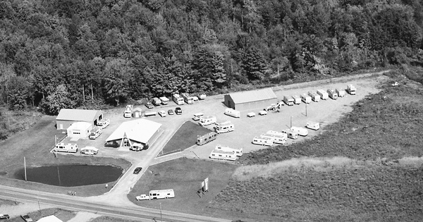 Vintage Aerial photo from 1982 in Oswego County, NY