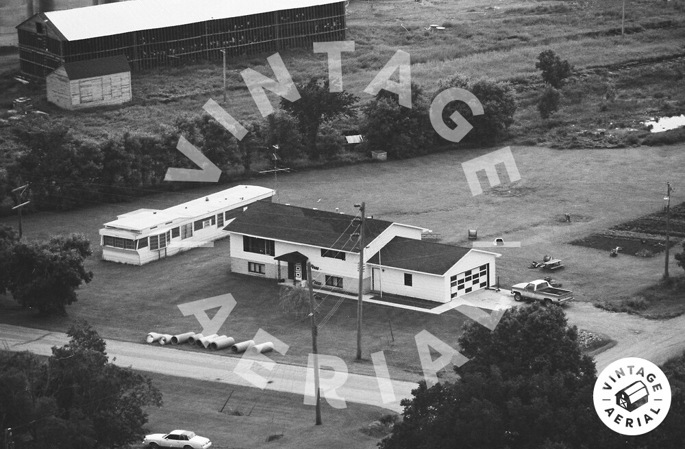 Vintage Aerial Minnesota Yellow Medicine County 1979 5FYE10