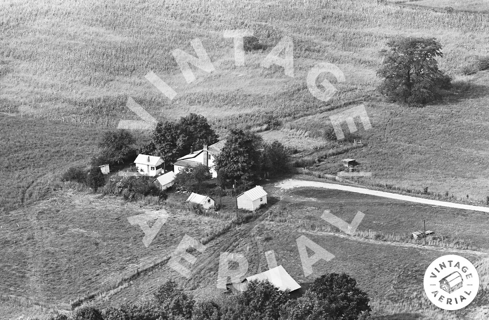 Vintage Aerial Ohio Ross County 1963 17DRO2