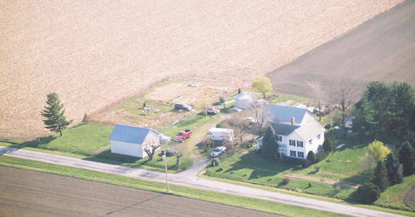 Vintage Aerial photo from 2001 in Henry County, OH