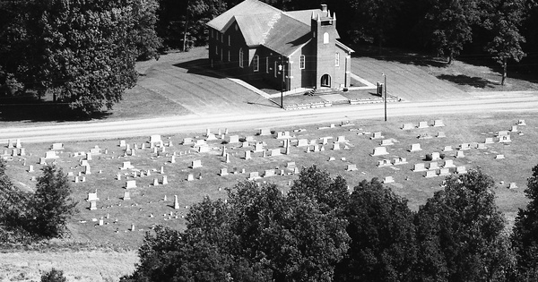 Vintage Aerial photo from 1983 in Cabarrus County, NC