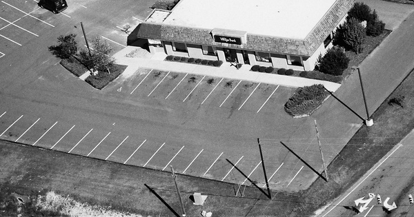 Vintage Aerial photo from 1989 in Chatham County, NC