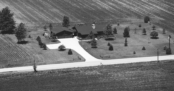 Vintage Aerial photo from 1976 in Crawford County, OH