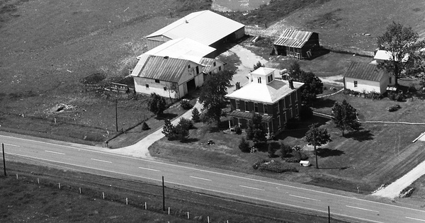 Vintage Aerial photo from 1969 in Lorain County, OH