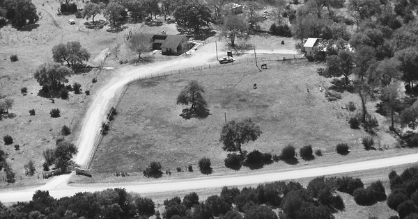 Vintage Aerial photo from 1994 in Williamson County, TX