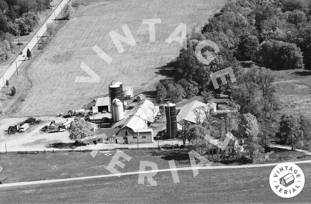 Vintage Aerial New Jersey Warren County 1984 2EEWR1
