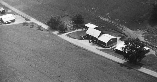 Vintage Aerial photo from 1994 in Knox County, OH