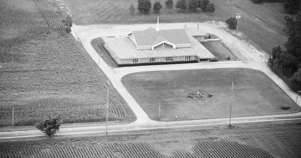 Vintage Aerial photo from 1981 in Wood County, OH