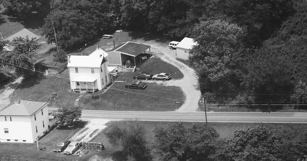 Vintage Aerial photo from 1995 in Athens County, OH