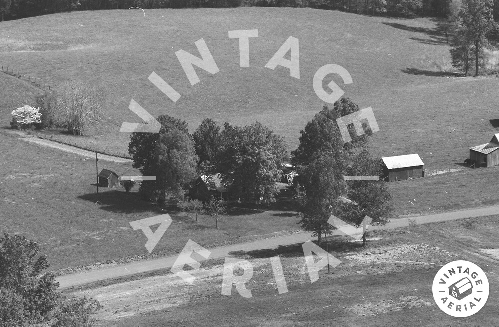 Vintage Aerial Virginia Fluvanna County 1983 18QFL22