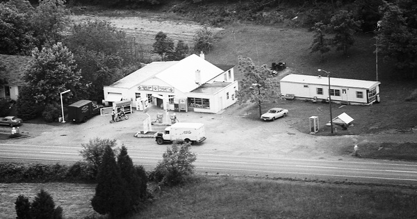 Vintage Aerial photo from 1975 in Louisa County, VA