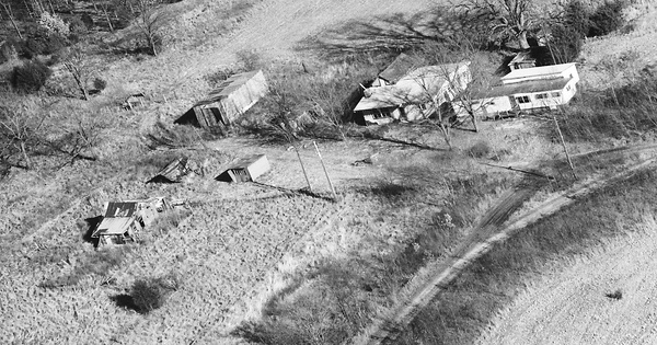 Vintage Aerial photo from 1988 in St. Clair County, MO