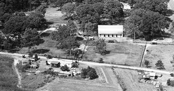 Vintage Aerial photo from 1981 in Colquitt County, GA