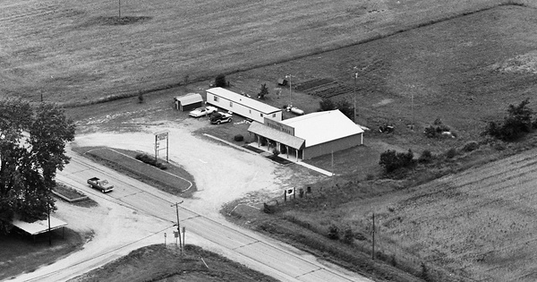 Vintage Aerial photo from 1981 in Henry County, MO