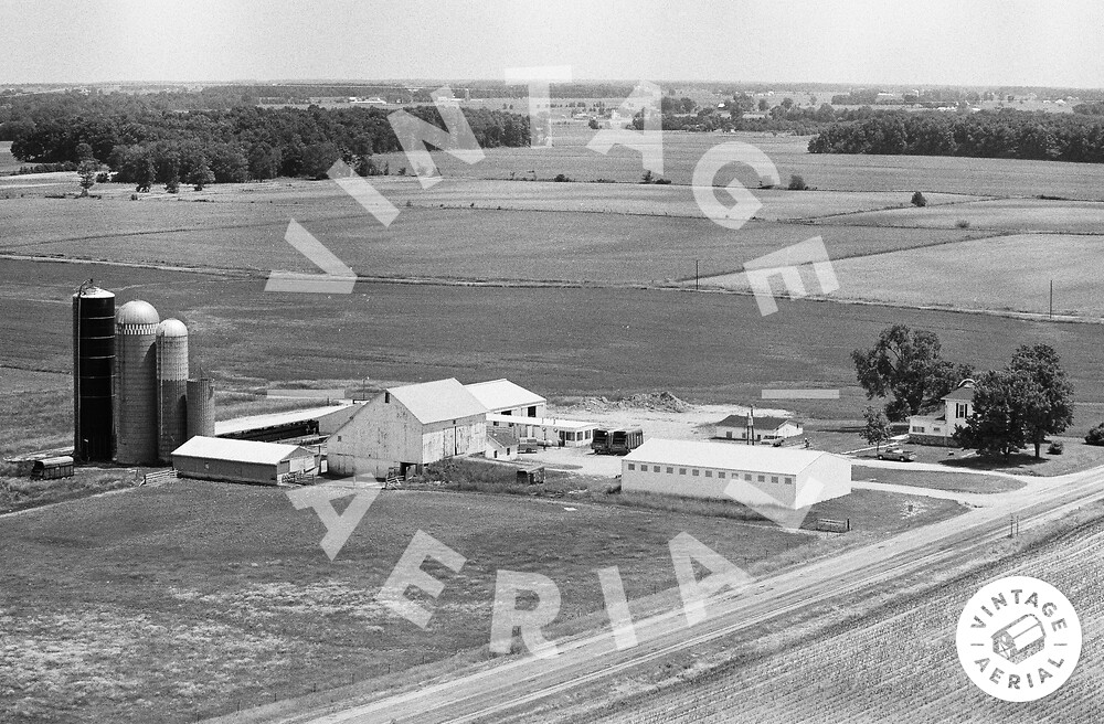 Vintage Aerial Indiana Wabash County 1978 18IWAB11