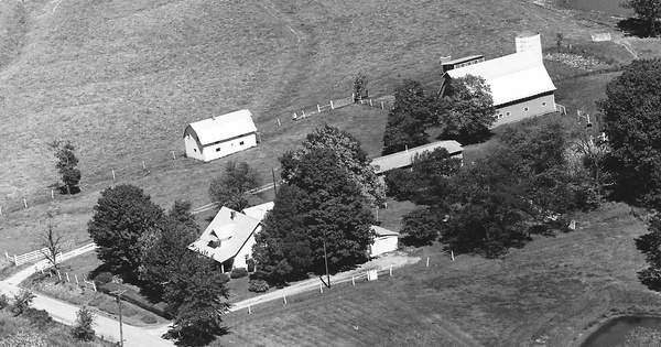 Vintage Aerial photo from 1976 in Washington County, IN