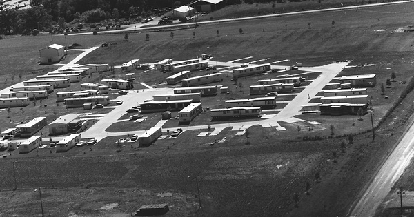 Vintage Aerial photo from 1977 in Jefferson County, IA