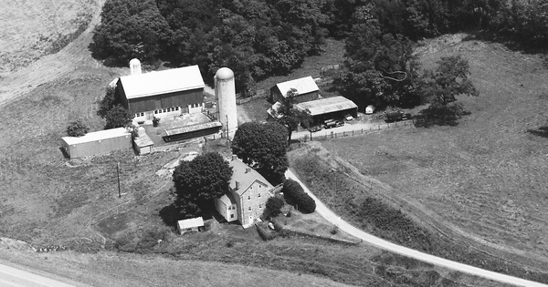 Vintage Aerial photo from 1993 in Washington County, MD