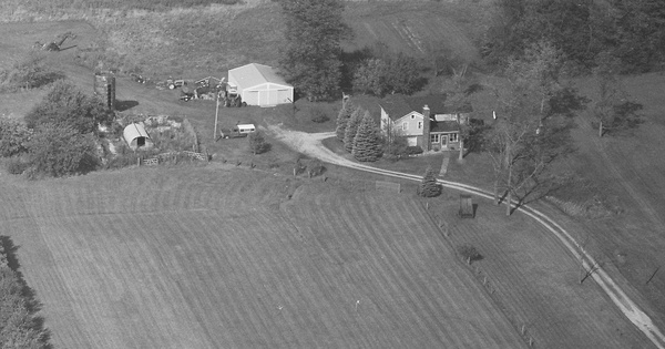 Vintage Aerial photo from 1997 in St. Joseph County, IN